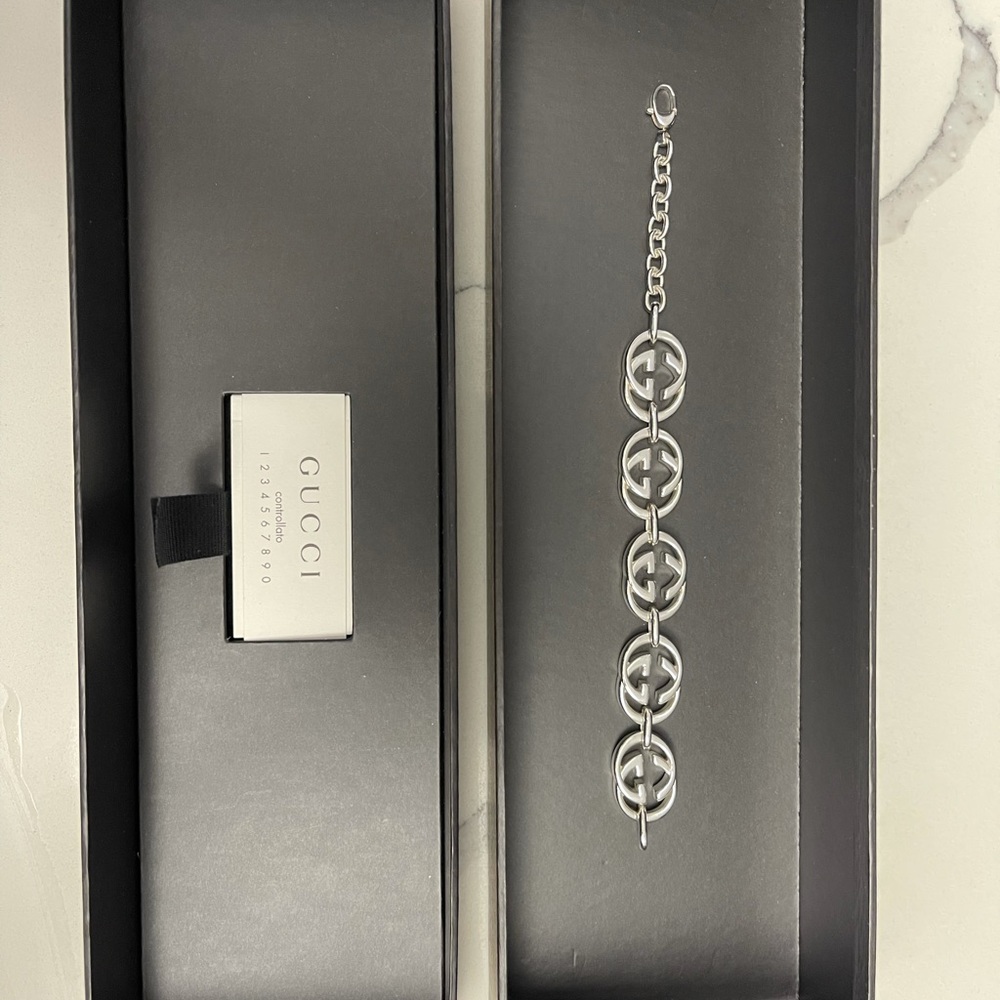 COPY - Gucci Silver Bracelet